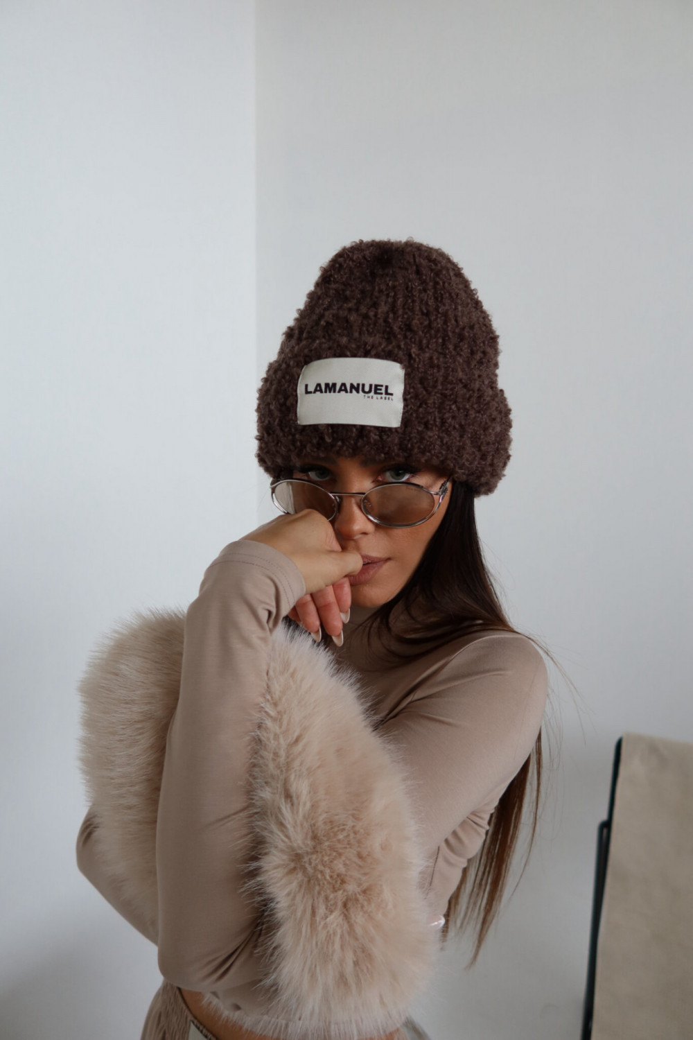 Czapka PLUSHIE czekolada La Manuel 2