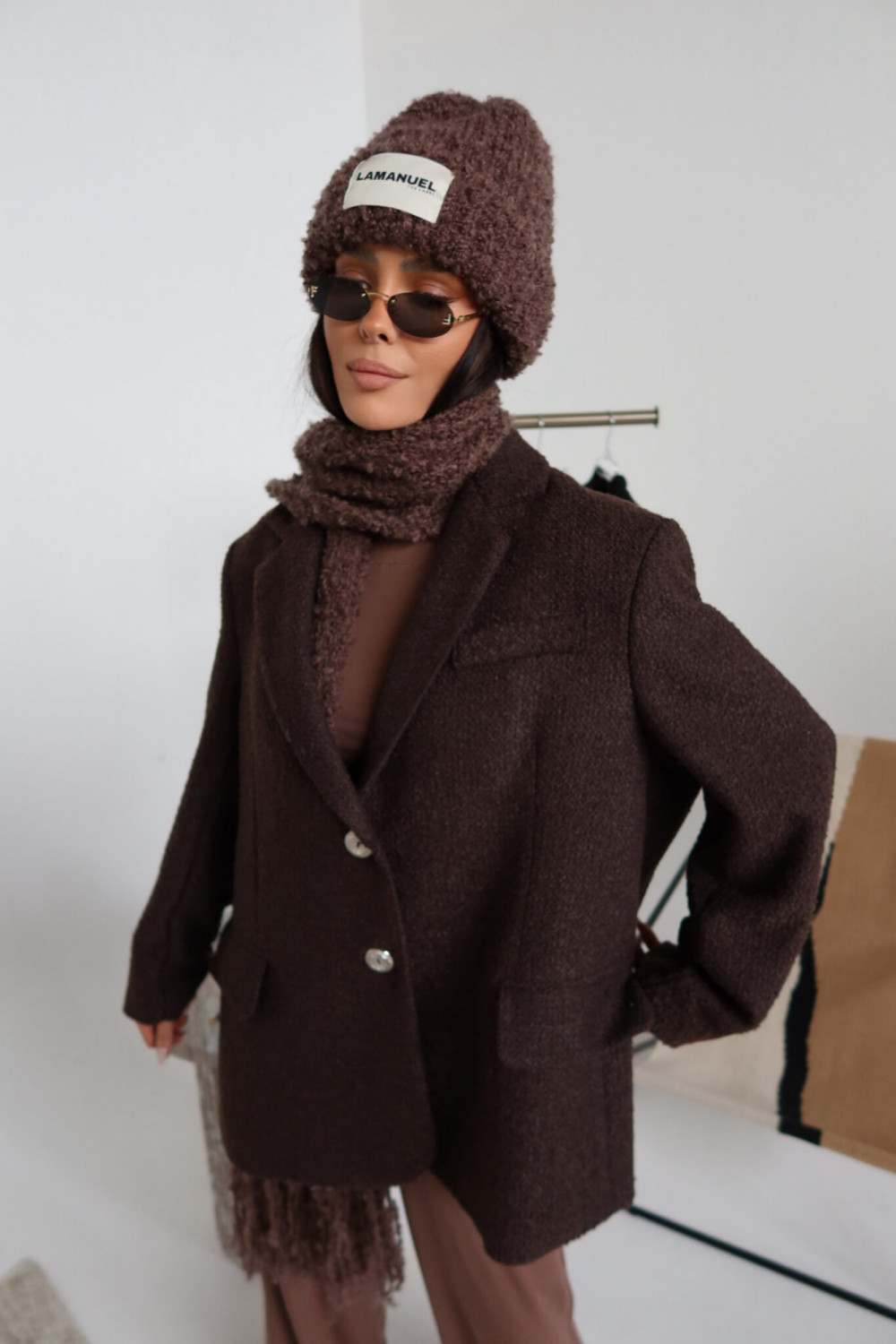 Czapka PLUSHIE czekolada La Manuel 8