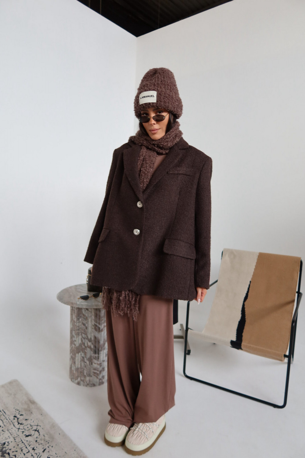 Czapka PLUSHIE czekolada La Manuel 9