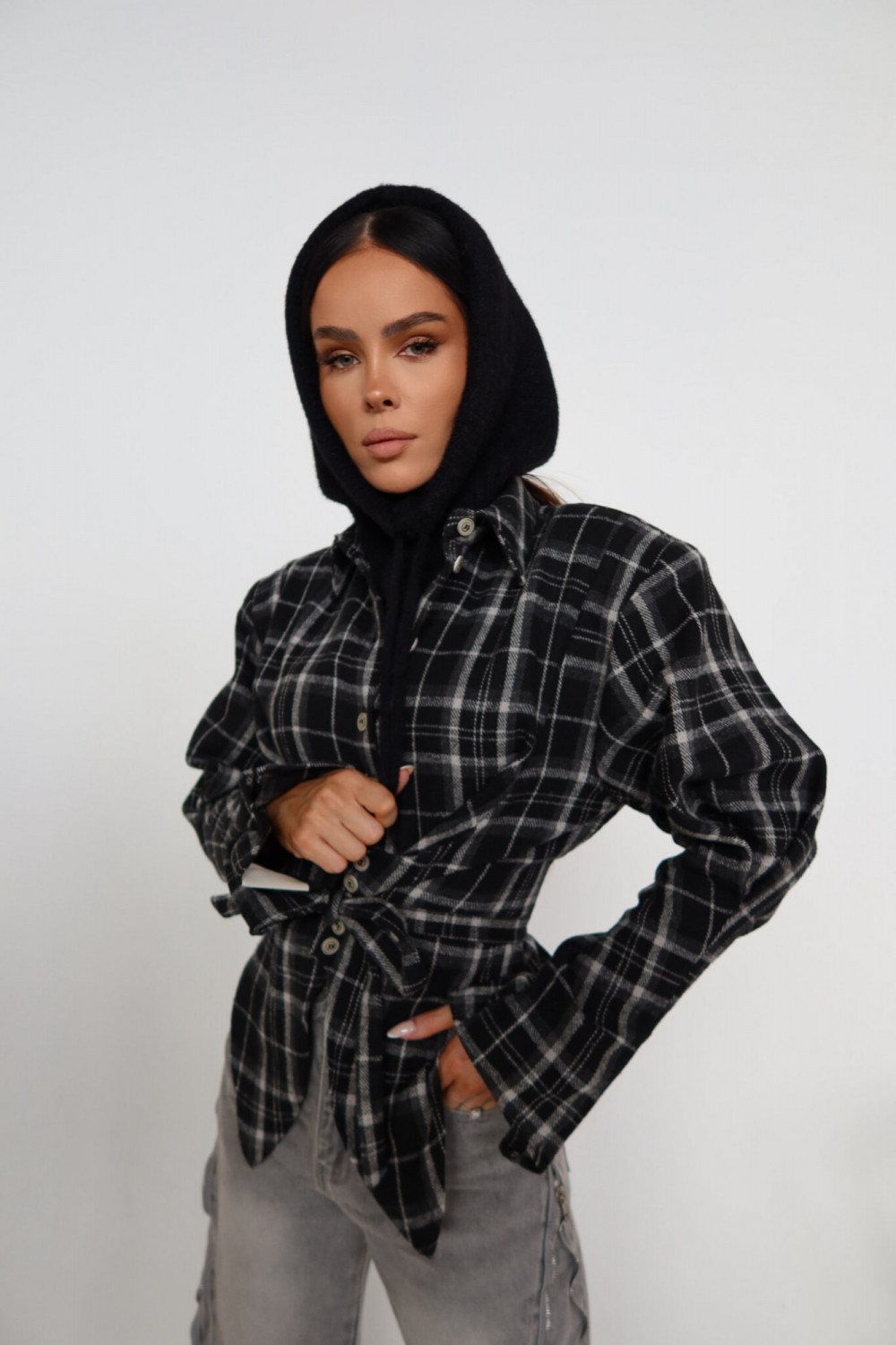 Balaclava TENDER czarna La Manuel 4