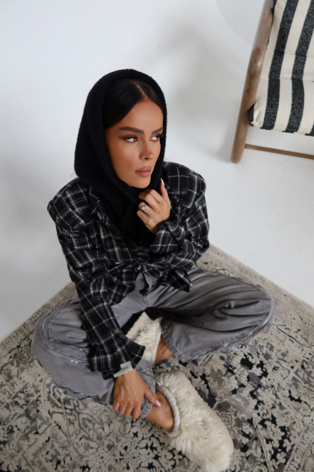 Balaclava TENDER czarna La Manuel 7