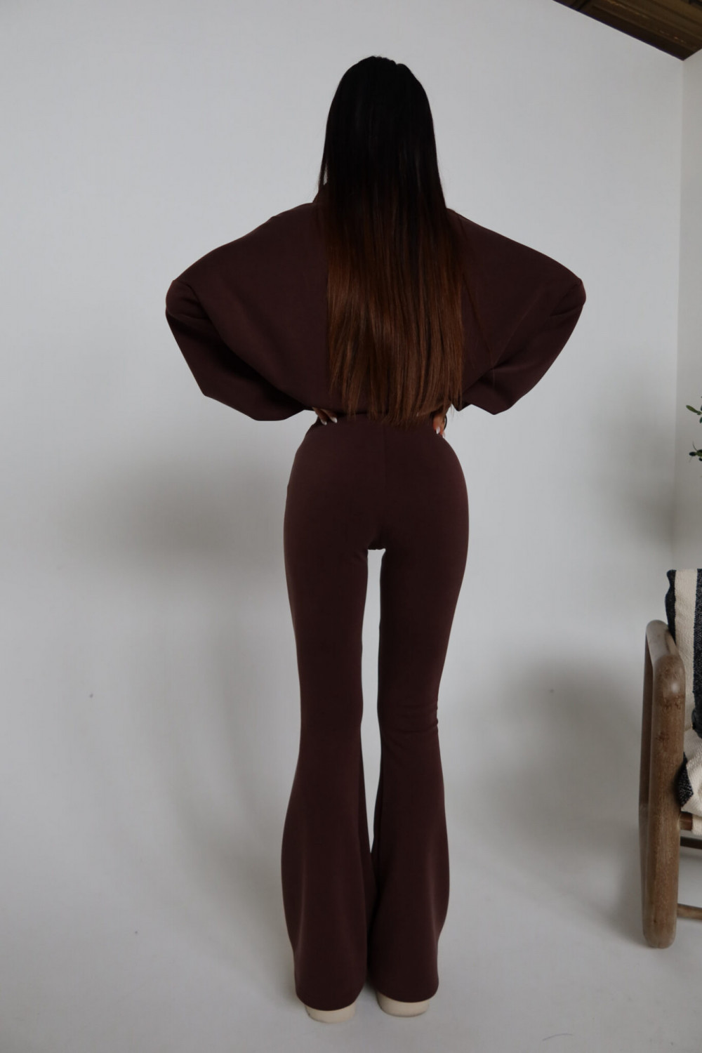 Spodnie MOVE czekolada La Manuel 6