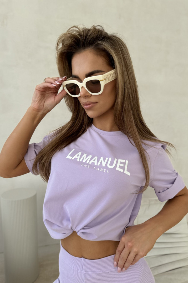 Tshirt AFTER lila La Manuel