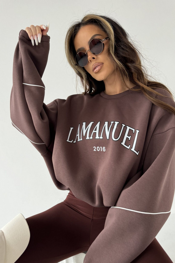 Bluza MODERN brąz La Manuel