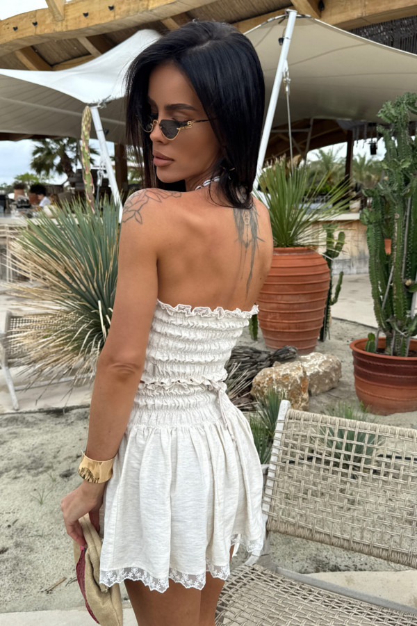 Komplet BEACHY beż La Manuel 5