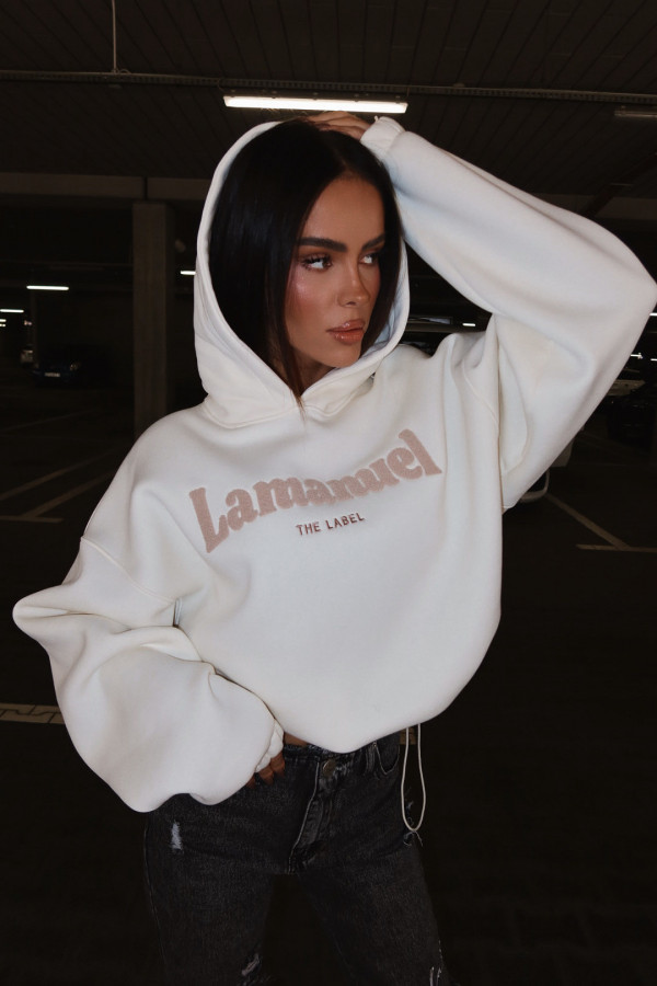 Bluza FLUFFY ecru La Manuel